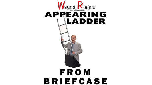Wayne Rogers Appearing 8 Foot Ladder from Briefcase by Big Guys Magic alternate view - Wizard Magic Shop