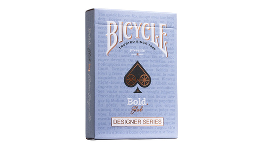 Designer Series: Bicycle Bold Slab Playing Cards by Elettra Deganello - Wizard Magic Shop