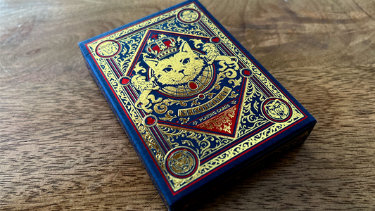 Neko Royal Blue Playing Cards - Wizard Magic Shop
