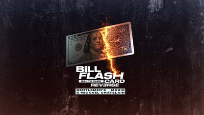 Bill Flash Card (Red) by Gentlemen's Magic X Michael Chatelain Default Title