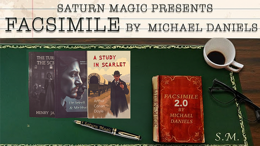 Facsimile 2.0 The Unabridged Book Test (Dr Jekyll and Mr Hyde) by Michael Daniels - Wizard Magic Shop