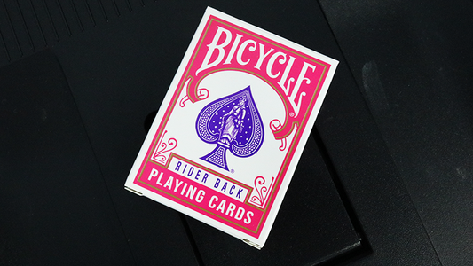 Mini Bicycle Cards (Fuchsia) - Wizard Magic Shop