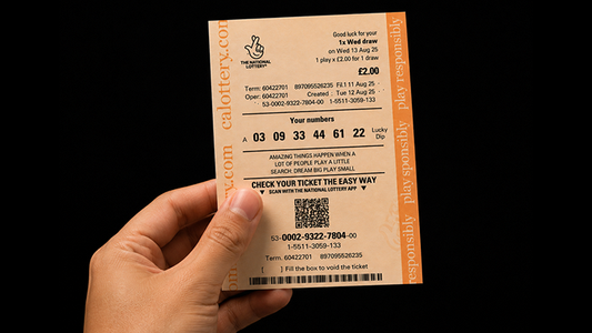 Cosmos UK Lotto Roll by BlackBox Magic Creations alternate view - Wizard Magic Shop