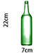 Self Exploding Green Beer Bottle (Small) by Wance alternate view - Wizard Magic Shop
