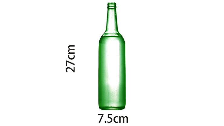 Self Exploding Green Beer Bottle (Large) by Wance