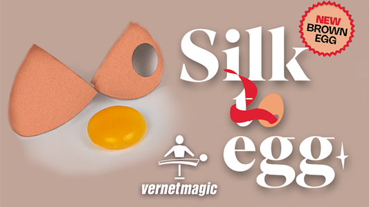 Silk to Egg (Brown) by Vernet - Trick - Wizard Magic Shop