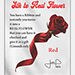Silk to Real Flower (Red) by Juan Pablo