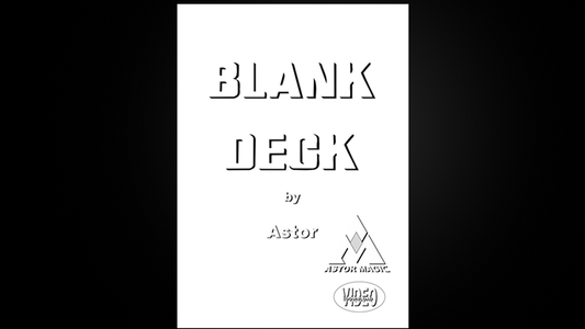 Blank Deck by Astor - Wizard Magic Shop