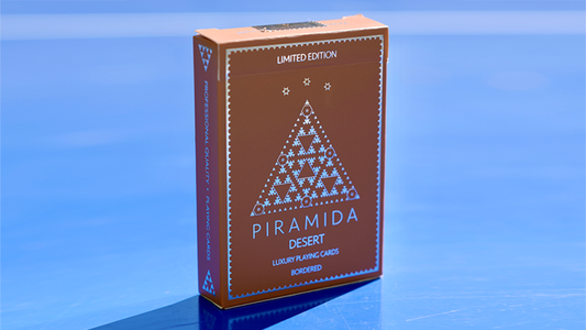 Piramida Desert (Numbered Seal) Limited Edition Playing Cards - Wizard Magic Shop