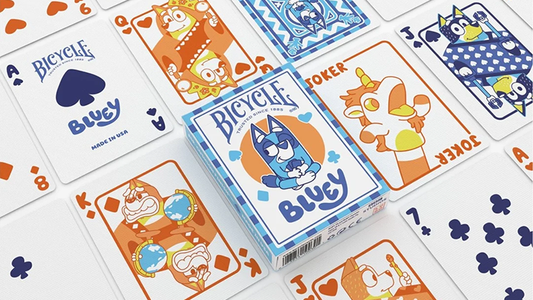 Bicycle Bluey Playing Cards by US Playing Cards alternate view - Wizard Magic Shop