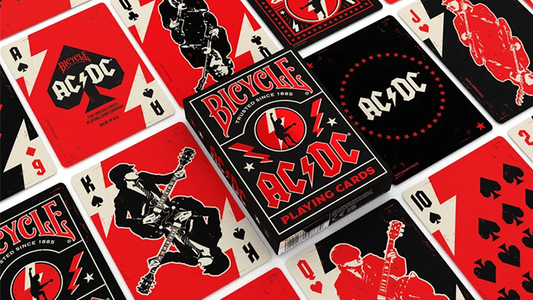 Bicycle AC/DC Playing Cards by US Playing Cards alternate view - Wizard Magic Shop