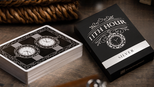 11th Hour (Gilded Silver Standard Edition) Playing Cards - Wizard Magic Shop