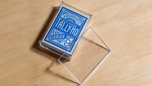 Plexiglass Card Case (1 Deck Case) by MS Magic alternate view - Wizard Magic Shop