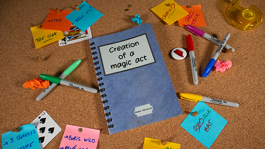 Creation of a Magic Act by Robin Deville - Wizard Magic Shop