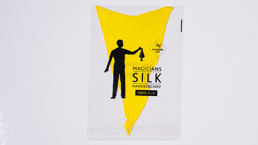 PRO SILK DIAMOND CUT YELLOW 6" by Murphy's Magic Default Title - Wizard Magic Shop