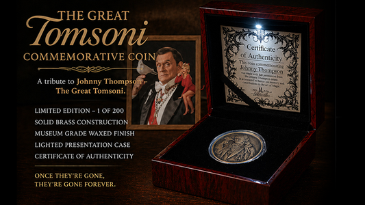 The Great Tomsoni Commemorative Coin Default Title - Wizard Magic Shop