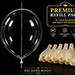 Needle Through Balloon Refill Pack (25 Count) by Big Guy's Magic alternate view - Wizard Magic Shop
