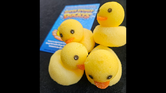 Super Spongy Duckies (4) alternate view - Wizard Magic Shop