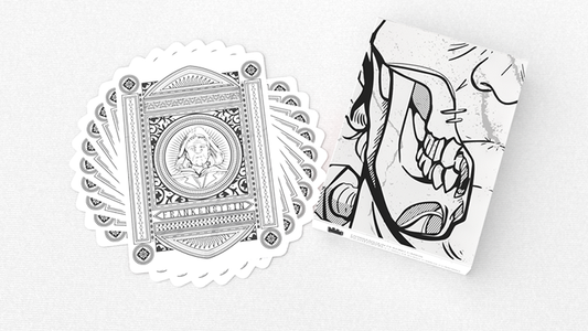 Frankenstein Series Gothic Edition (Gilded) Playing Cards alternate view - Wizard Magic Shop
