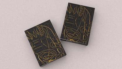 Frankenstein Series Egypt Edition (Gilded) Playing Cards Default Title