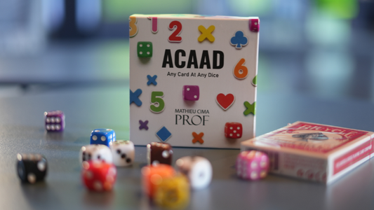 ACAAD - Any Card at Any Dice by Mathieu Cima (Blue) alternate view - Wizard Magic Shop