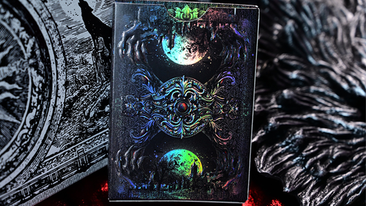 Trinity of Night - Werewolf HOLO Playing Cards by Evokad alternate view - Wizard Magic Shop