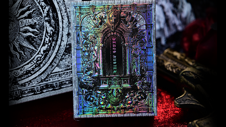 Trinity of Night - Demon Hunter HOLO Playing Cards by Evokad Default Title