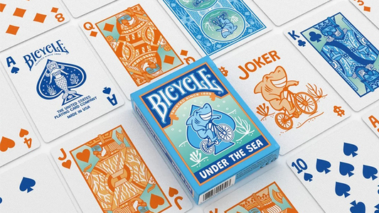 Bicycle Under the Sea Playing Cards by US Playing Card alternate view - Wizard Magic Shop