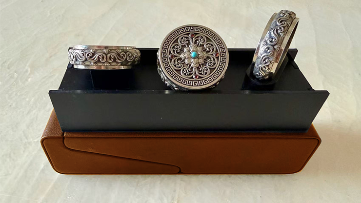 Coin Vault Case and Display Set (Brown)
