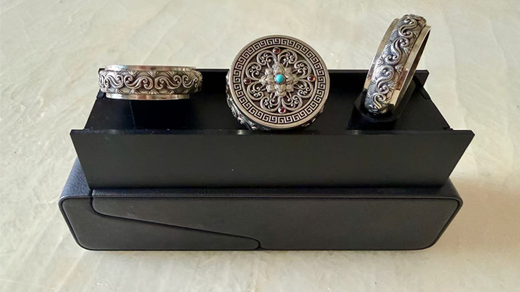 Coin Vault Case and Display Set (Black)