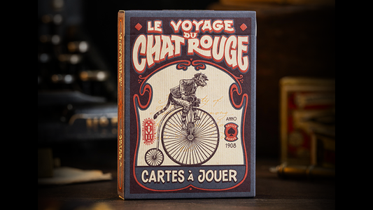 Le Voyage Du Chat Rouge Playing Cards by Stockholm17 - Wizard Magic Shop