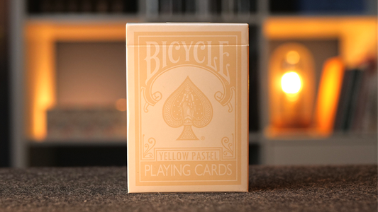 Bicycle Pastel Yellow Playing Cards - Wizard Magic Shop