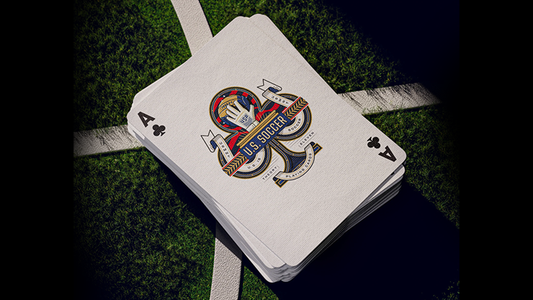 U.S. SOCCER Playing Cards by theory11 alternate view - Wizard Magic Shop