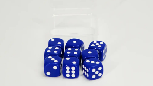Forcing Cup Dice Set (Blue) by Magic Express Default Title - Wizard Magic Shop