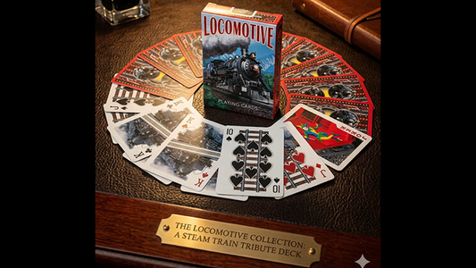 Locomotive Playing Cards by Collectable Playing Cards alternate view - Wizard Magic Shop