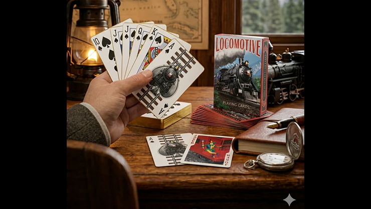 Locomotive Playing Cards by Collectable Playing Cards