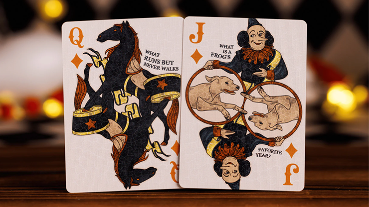 Standard Edition Night at the Circus (Animal Show) Playing Cards by Anti-Faro
