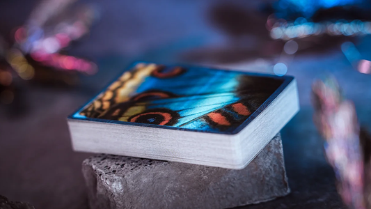 Morpho V2 (Sapphire) Playing Cards by TCC Fashion alternate view - Wizard Magic Shop