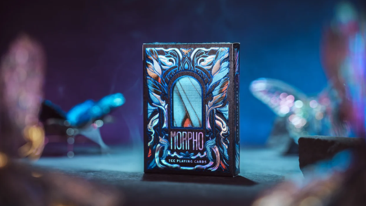 Morpho V2 (Sapphire) Playing Cards by TCC Fashion - Wizard Magic Shop