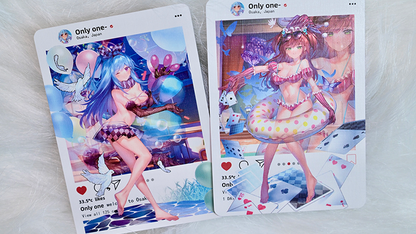 Sweet Cosplay Show - Azure Summer Playing Cards