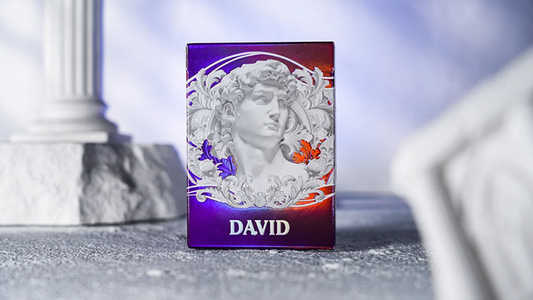 Alabaster David HOLO Playing Cards by TCC Fashion - Wizard Magic Shop