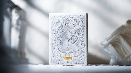 Alabaster Venus Luxury Playing Cards by TCC Fashion - Wizard Magic Shop