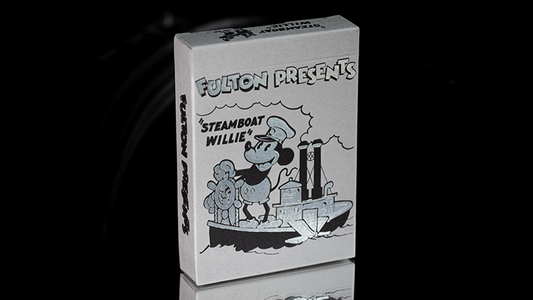 FULTON PRESENTS STEAMBOAT WILLIE PLAYING CARDS - Wizard Magic Shop
