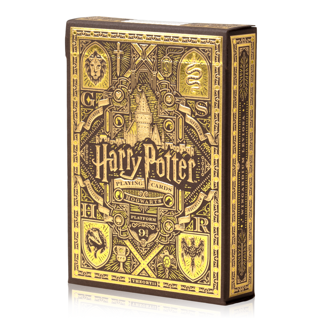 Harry Potter Playing Cards Yellow (Hufflepuff)