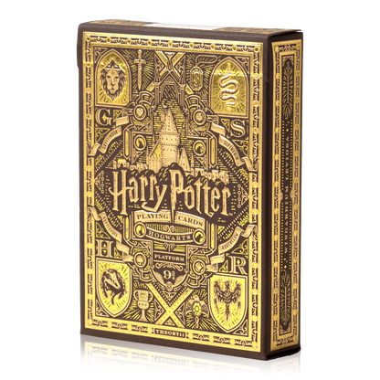 Harry Potter Playing Cards Yellow (Hufflepuff)
