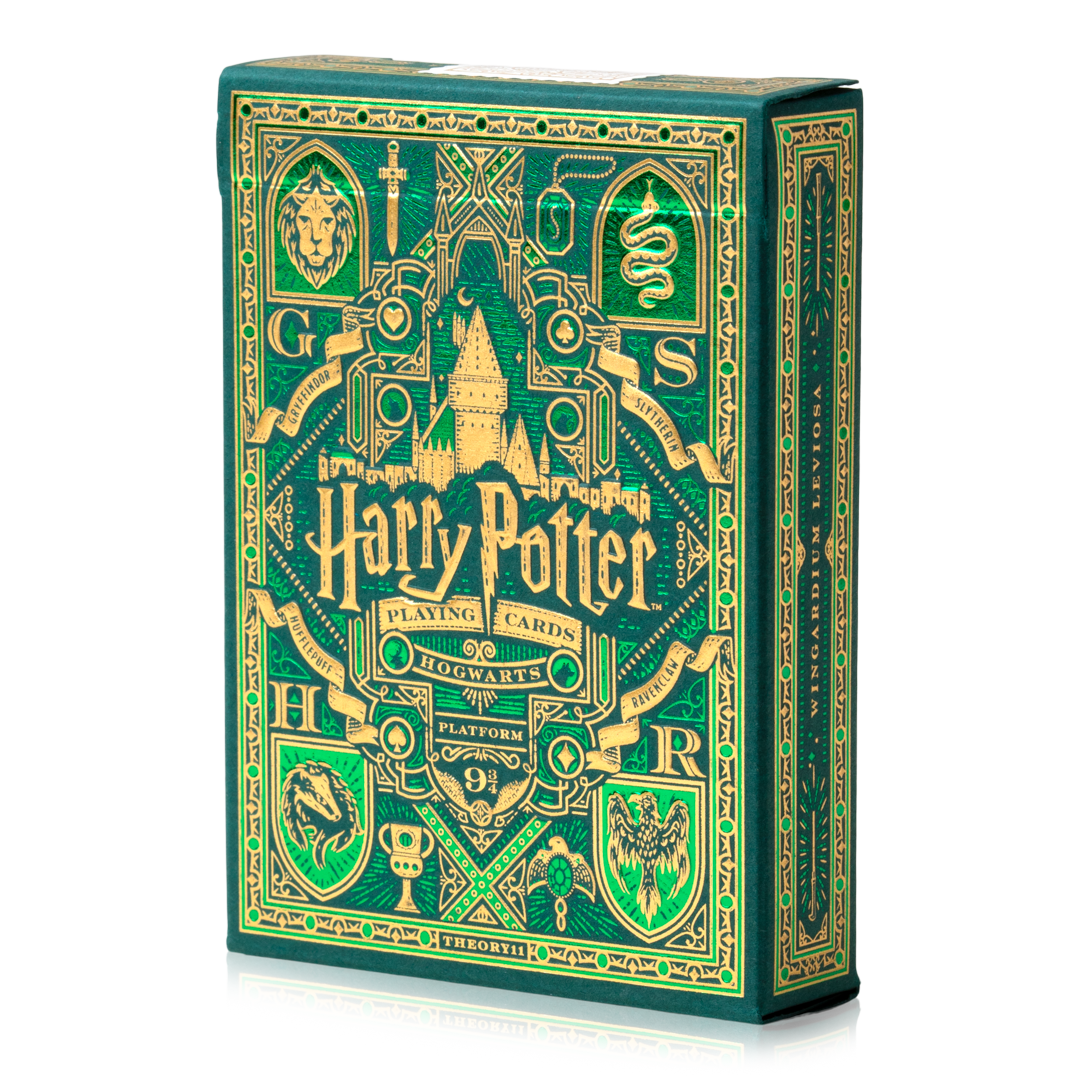 Harry Potter Playing Cards Green (Slytherin)