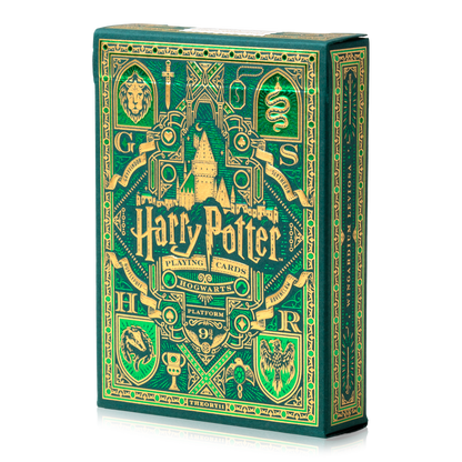Harry Potter Playing Cards Green (Slytherin)
