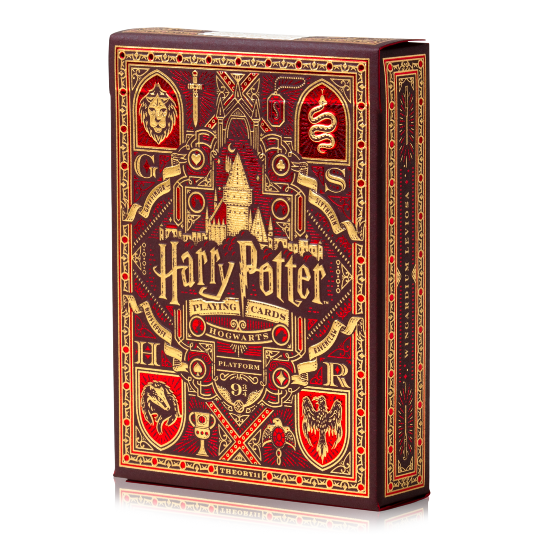 Harry Potter Playing Cards Red (Gryffindor)