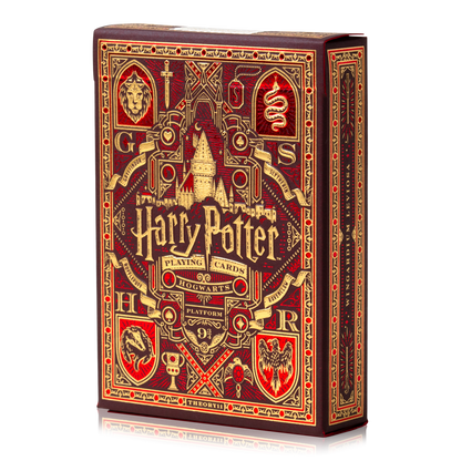 Harry Potter Playing Cards Red (Gryffindor)