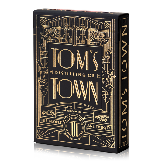 Tom's Town Playing Cards - Wizard Magic Shop